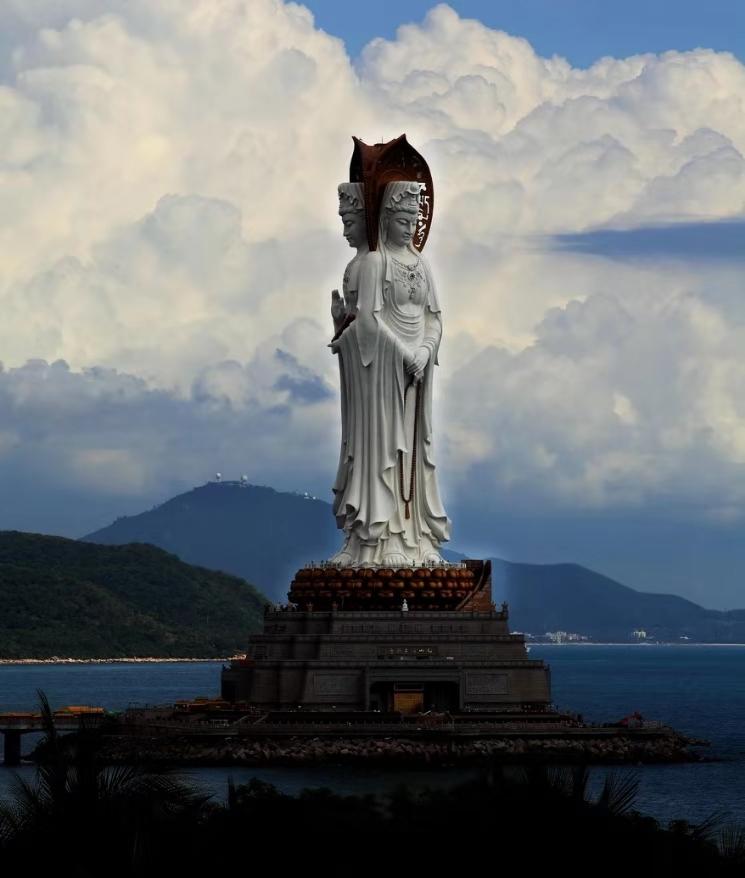 南海觀音，神秘與莊嚴(yán)的海洋圣地，南海觀音，神秘莊嚴(yán)的海洋圣地